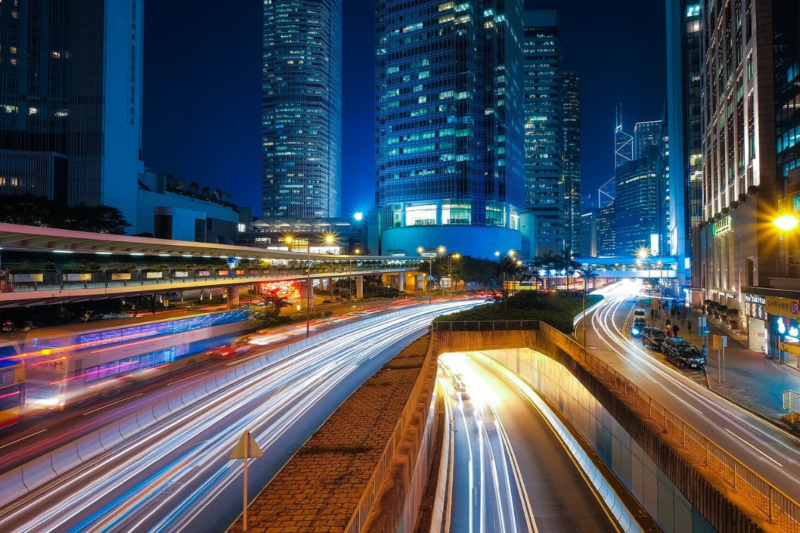 Hong Kong city landscape