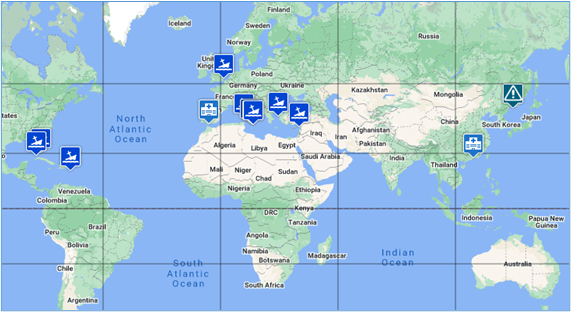 Maritime Incident Map 01.11.22