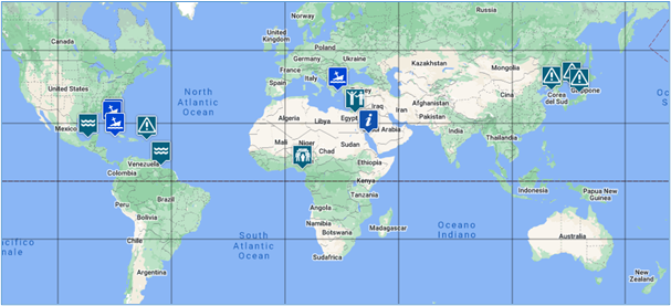 Maritime Map Incidents