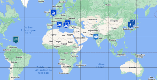 Maritime Incident Map as of 4 October