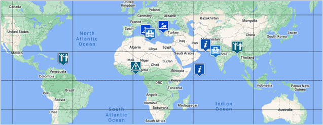 Maritime Incident map