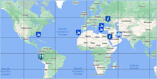 Incident map