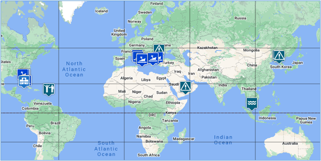 Maritime Incident Map