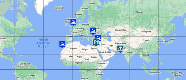 Maritime Incident Map 27th Sept