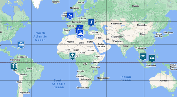 Maritime Incident Map