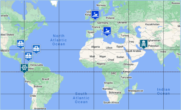 Maritime Incident Map