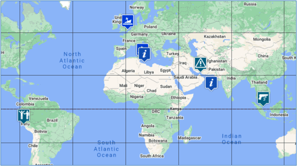 Maritime Incident Map